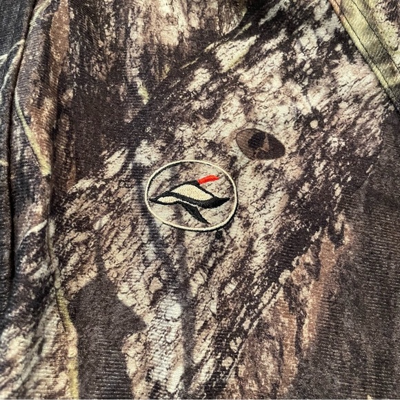 Redhead Men’s Mossy Oak Camo Camouflage Full Zip Hooded Hunting Jacket Large - Picture 3 of 8